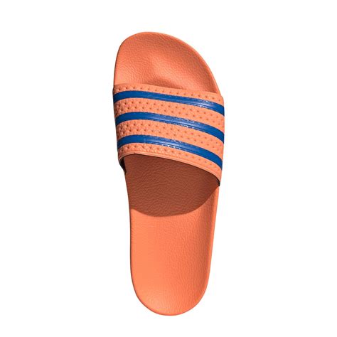 blauw oranje adidas slippers|adidas badslippers jongens.